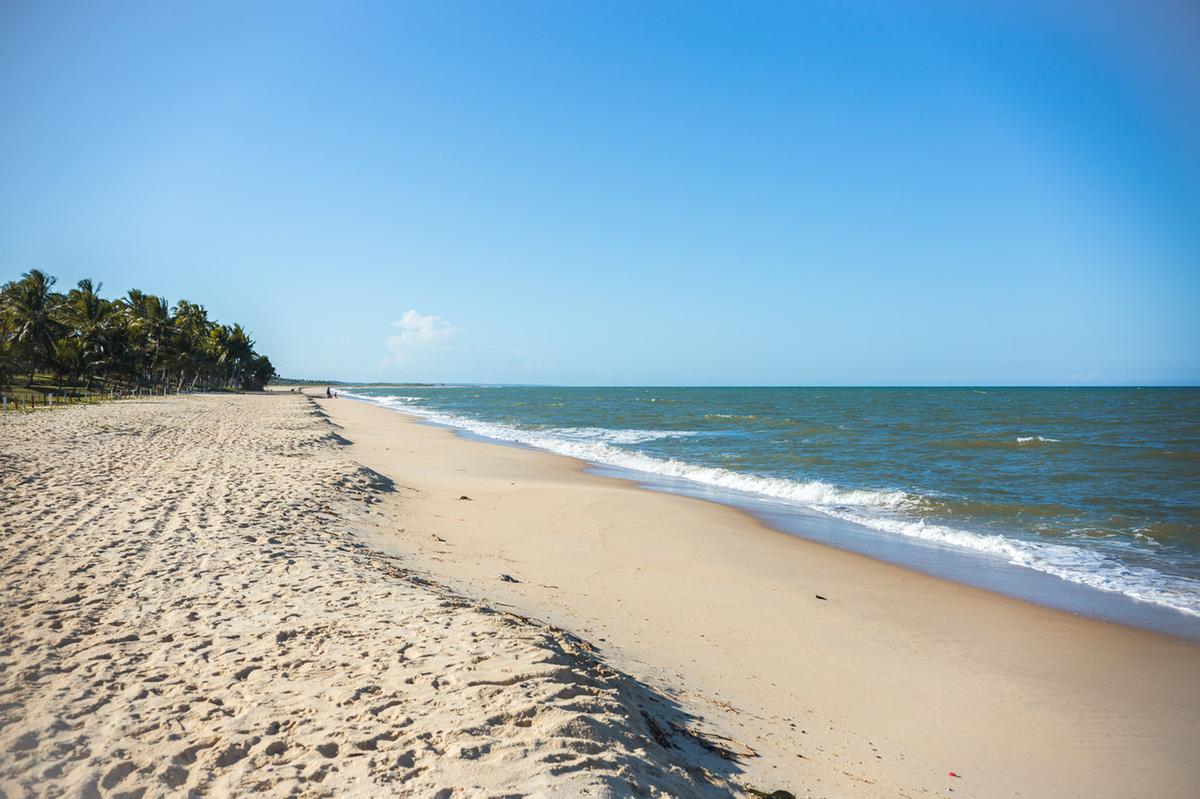 Praia de Guaratiba, em Prado (Márcio Filho)