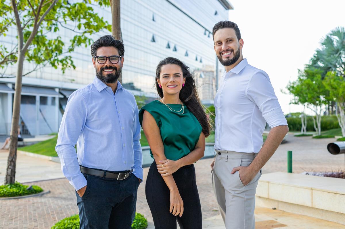 Breno Rocha Uchôa, Érika Gomes e Pedro Henrique de Lima (Divulgação)