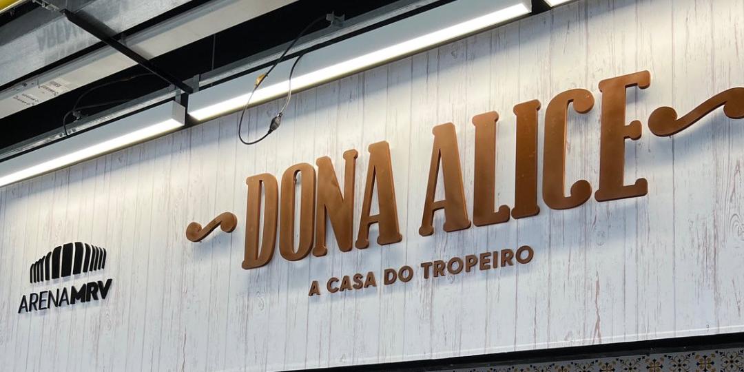 Cozinha do tropeiro no estádio levará nome de Alice Neves (Divulgação/Arena MRV)