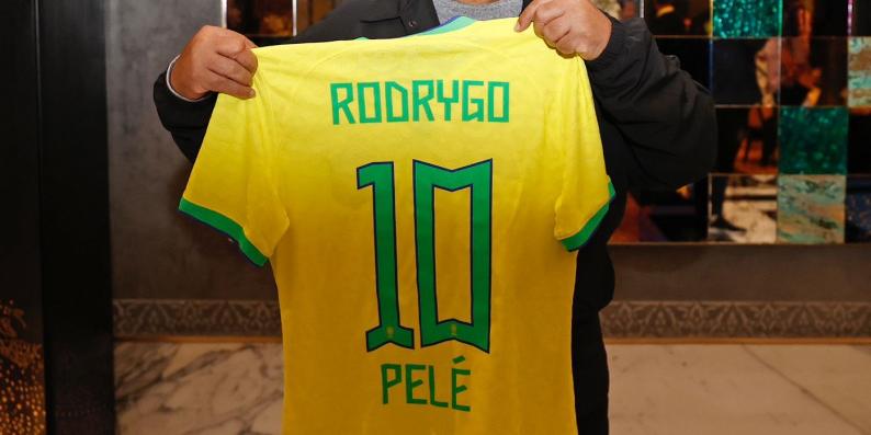 Cada jogador entrará com o nome do Rei nas costas (Rafael Ribeiro / CBF)