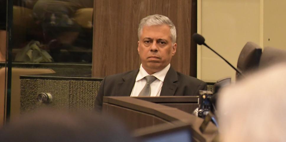 Julgamento promotor André de Pinho, acusado de matar a esposa, Lorenza de Pinho (Cecília Pederzoli / TJMG)