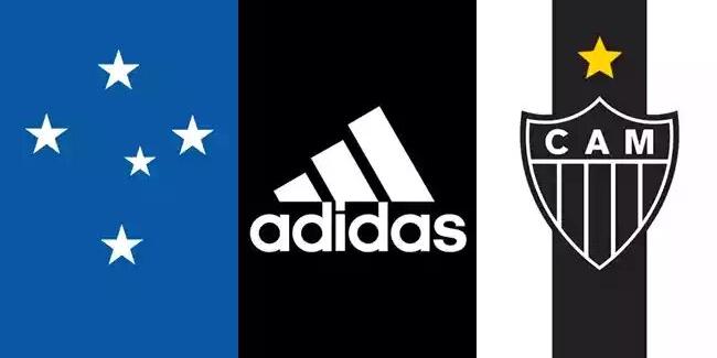 Fornecedora presta serviço aos dois clubes, mas causa polêmica ao exaltar o Galo (Reprodução/Redes Sociais)