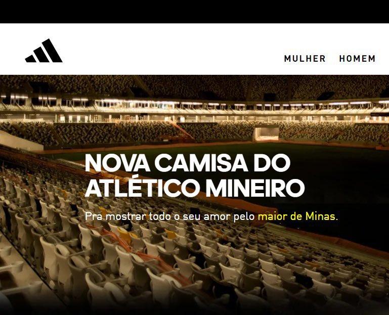 Adidas chama Atlético de Maior de Minas em publicação e revolta torcida do Cruzeiro (Reprodução / Twitter)