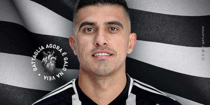 Rodrigo Battaglia, novo reforço do Galo (Reprodução/redes sociais)