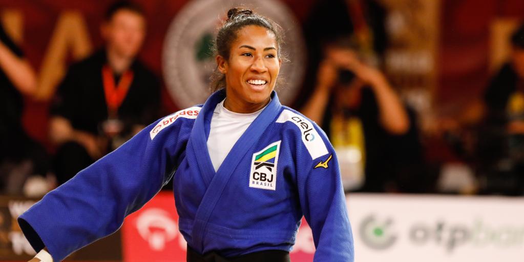Ketleyn Quadros garante ouro em Grand Slam na Turquia (Reprodução / Twitter Time Brasil)