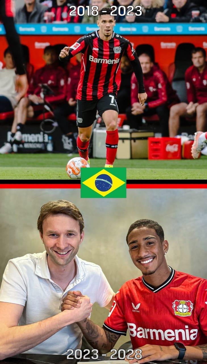 Após Paulinho, Arthur será o novo brasileiro do Bayer (Reprodução / Redes Sociais Bayer 04 Leverkusen)