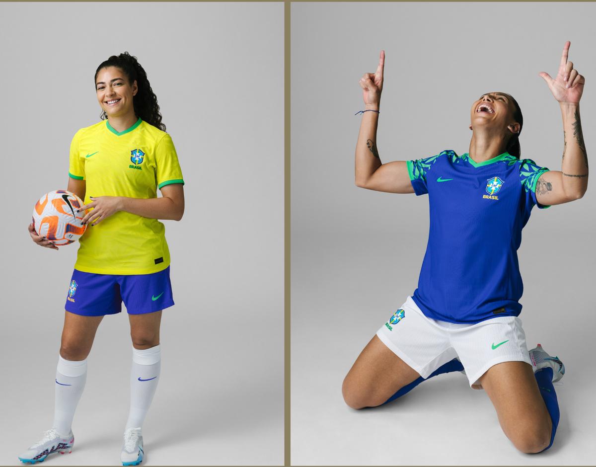 Os novos uniformes da Seleção Brasileira (Divulgação/CBF)