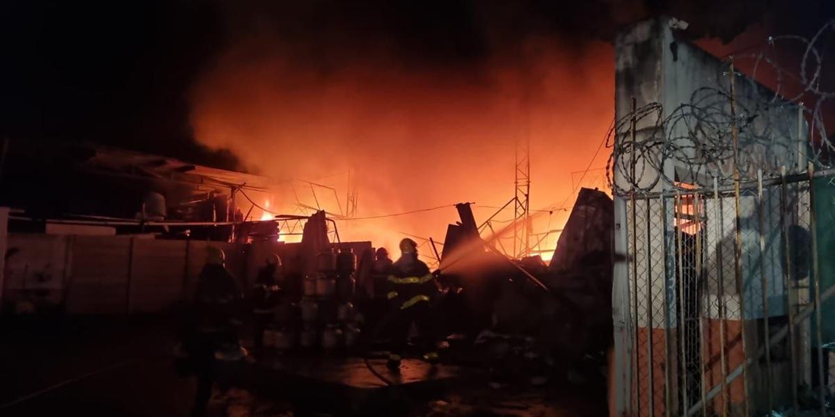(Corpo de Bombeiros/Divulgação)
