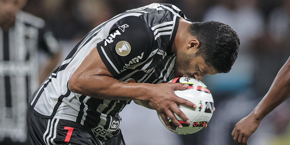 Hulk iguala Ditinho e se torna artilheiro do Mineiro por duas vezes consecutiva (Pedro Souza / Atlético)