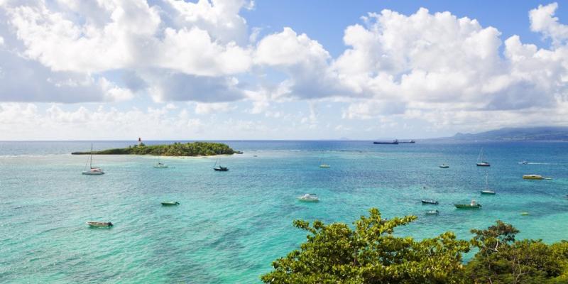 Guadalupe está localizada no Mar do Caribe (Divulgação)