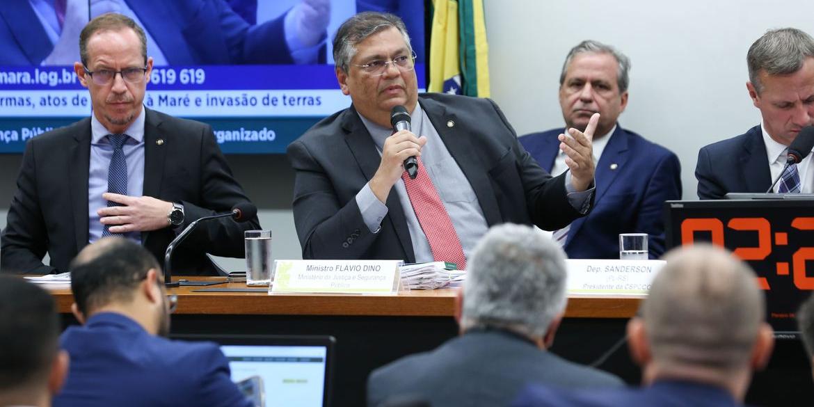 Sessão com Flávio Dino na CCJ da Câmara termina em bate-boca. (Lula Marques / Agência Brasil)
