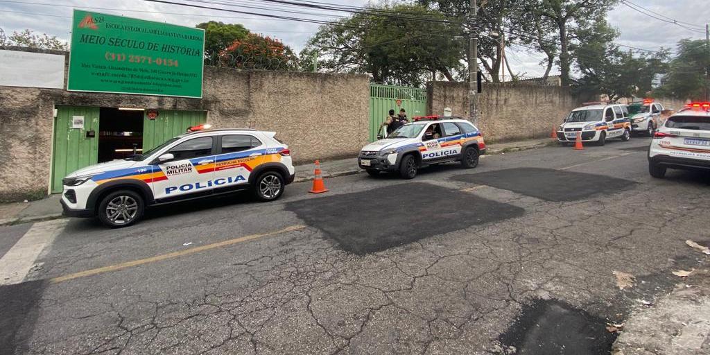 Governador irá anunciar medidas durante vistoria em escola de Betim, na Grande BH (Fernando Michel/Hoje em Dia)