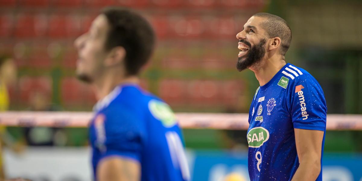 Wallace liberado para jogar pelo Sada Cruzeiro (Reprodução / Twitter Sada Cruzeiro)