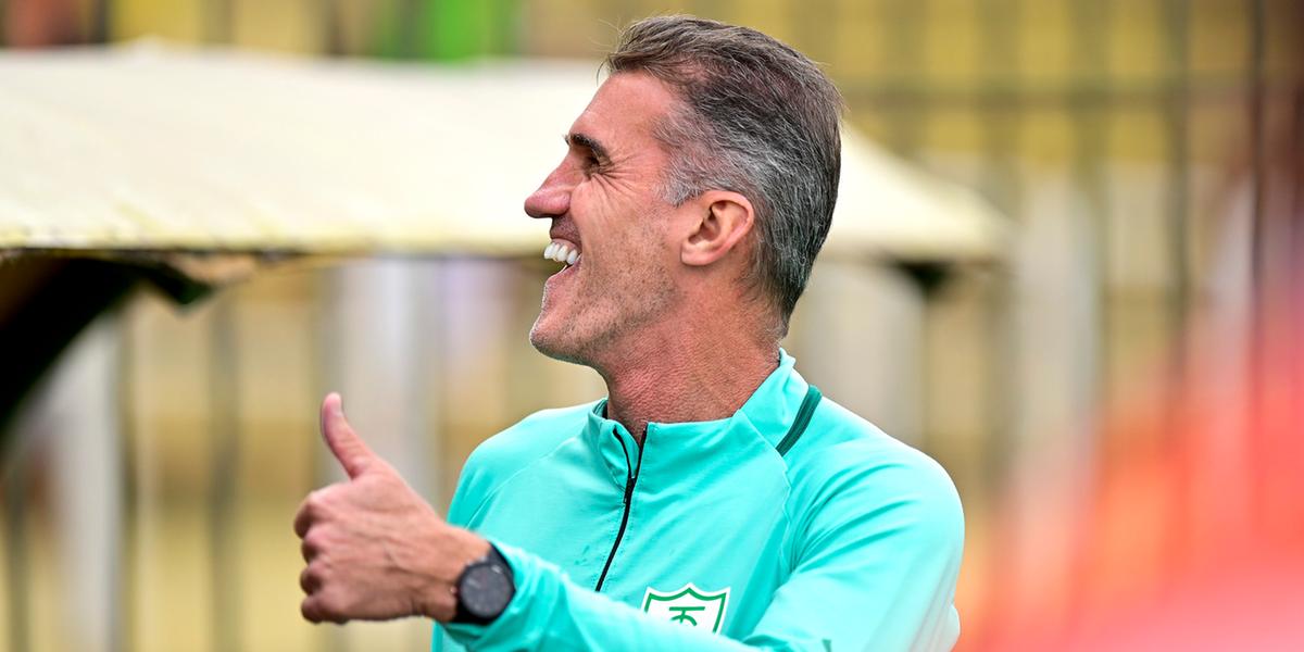 Treinador quer América focado no início para não ter desespero no fim do Brasileirão (Mourão Panda/América)