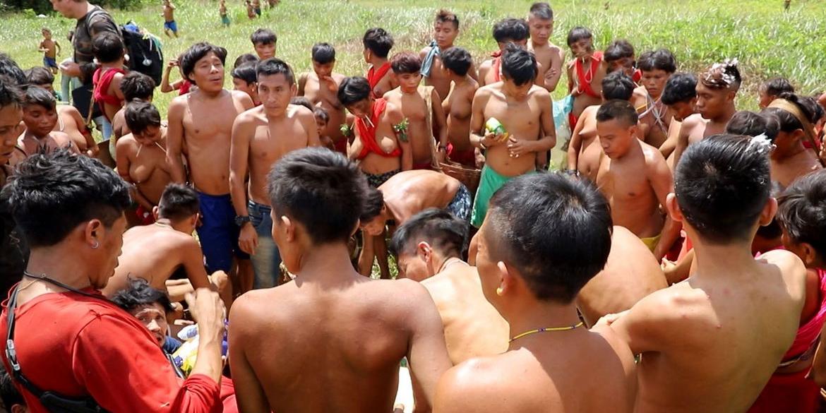 No balanço, também é indicado que houve controle do espaço aéreo da Terra Indígena Yanomami, para combater voos clandestinos e o suprimento do garimpo
(EBC/TV Brasil)