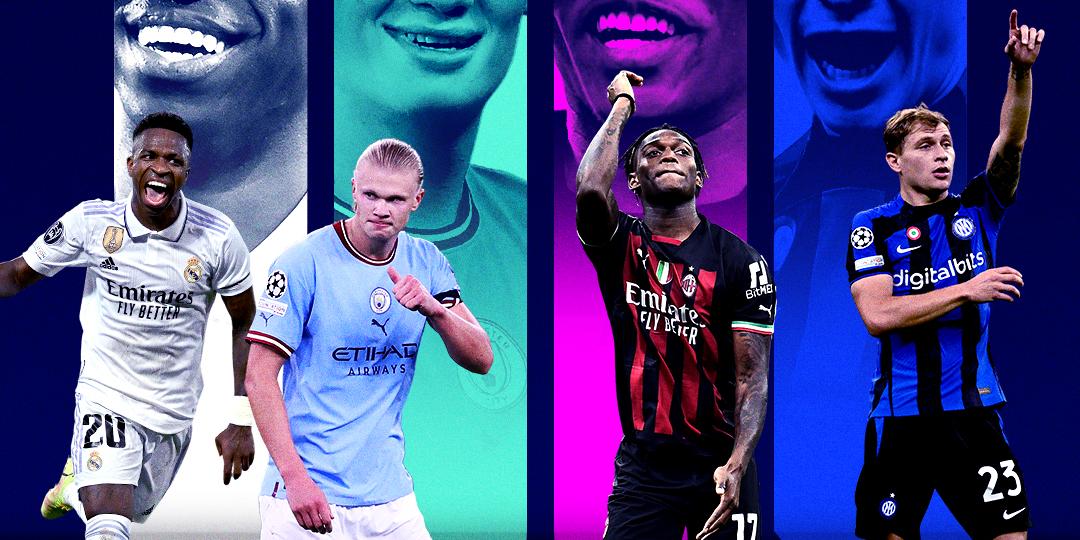 Espanhóis e ingleses de um lado, italianos do outro na reta final da Champions (Divulgação/ChampionsLeague)
