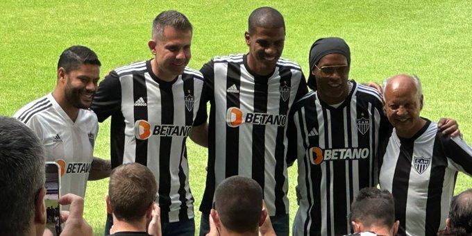 Ídolos do Atlético participam de evento na Arena MRV (Reprodução / Twitter Arena MRV)