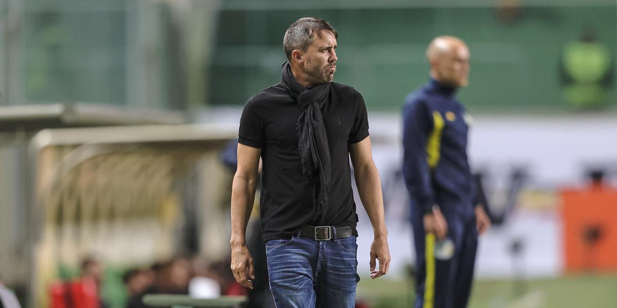 Treinador tirou um peso das costas após quatro jogos sem vencer (Pedro Souza/Atlético)