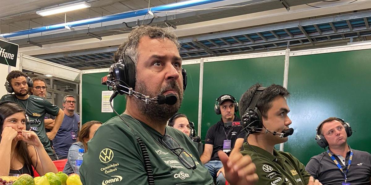 Engenheiro de pista Marcelo Muniz Ferreira, chefe da equipe R9 Competições (Pedro Faria/Hoje em Dia)