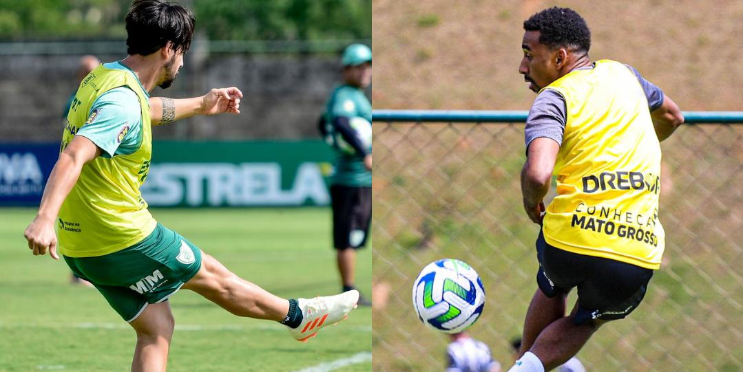 América encara o Cuiabá pela quarta rodada do Brasileirão (Montagem / Foto: Mourão Panda - América / Reprodução Twitter Cuiabá)
