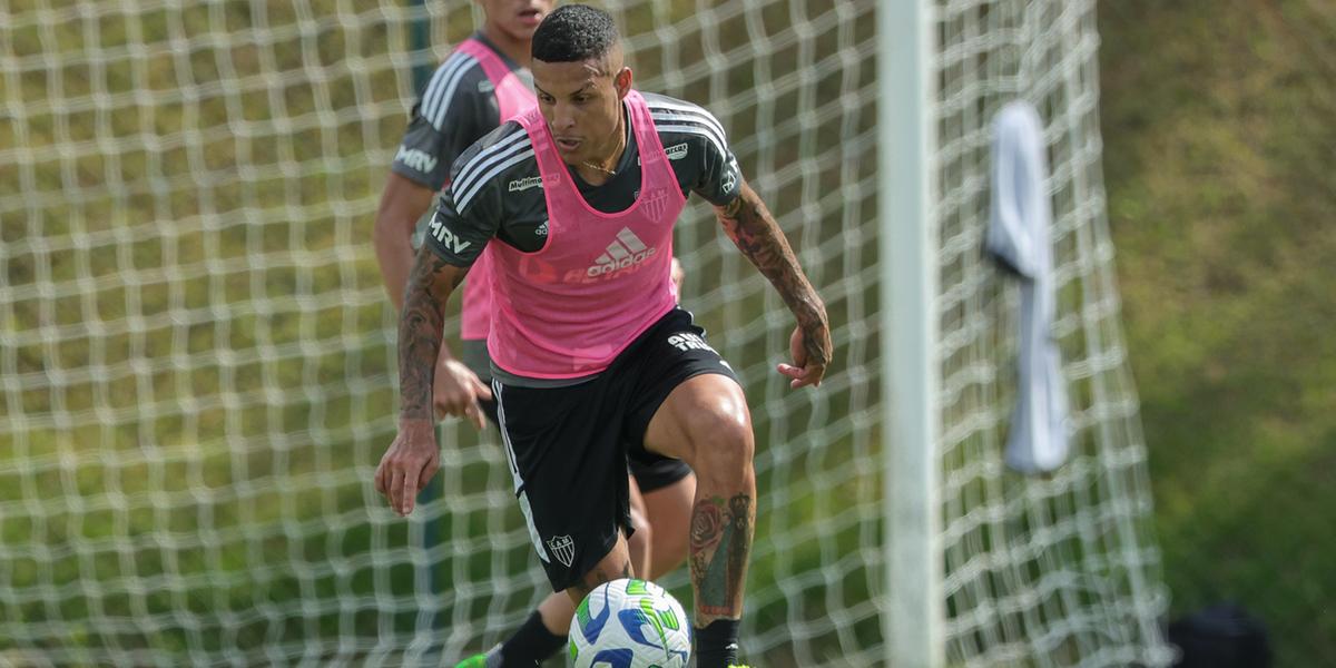 Jogador já treina com os companheiros há algumas semanas (Pedro Souza / Atlético)
