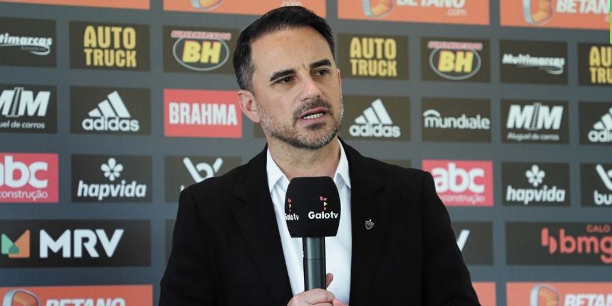 Rodrigo Caetano revela orgulho em fazer parte do Galo (Pedro Souza / Atlético)