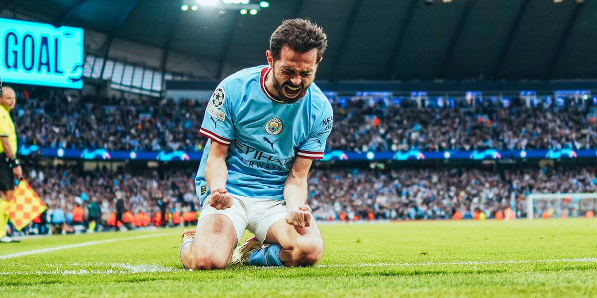 Autor de dois gols na semifinal (Twitter Manchester City)