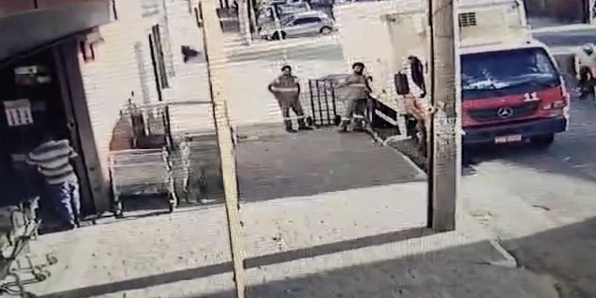 (Câmera de segurança / Reprodução)