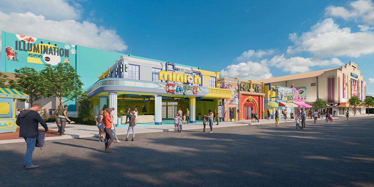 Visitantes do Universal Orlando Resort, na Flórida (EUA), poderão conhecer a nova atração: Minion Land (Universal Orlando Resort / Divulgação)