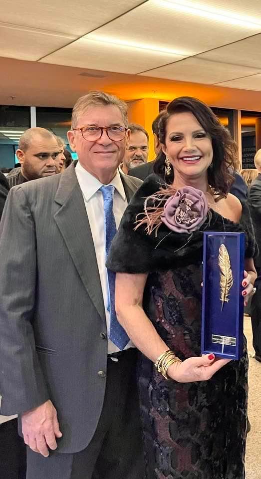 O Casal André Gontijo e Cristina Fabel ()