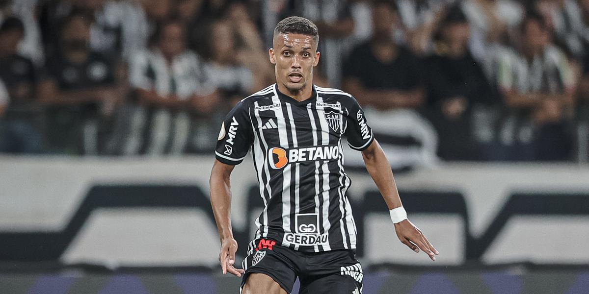 Pedrinho não conseguiu ter uma sequência no Atlético devido a lesões, mas pode ganhar nova chance após julho (Pedro Souza/Atlético)