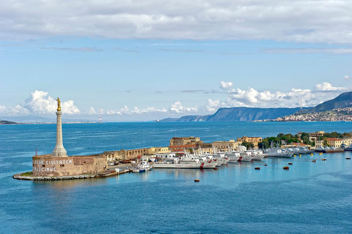 A paradisíaca Messina, na Itália (MSC / Divulgação)