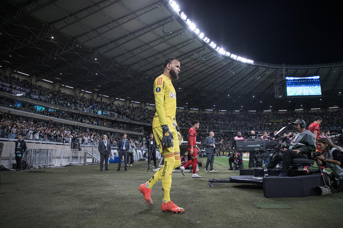 Goleiro falhou no gol sofrido pelo Galo, mas viu o time virar o resultado (Pedro Souza/Atlético)