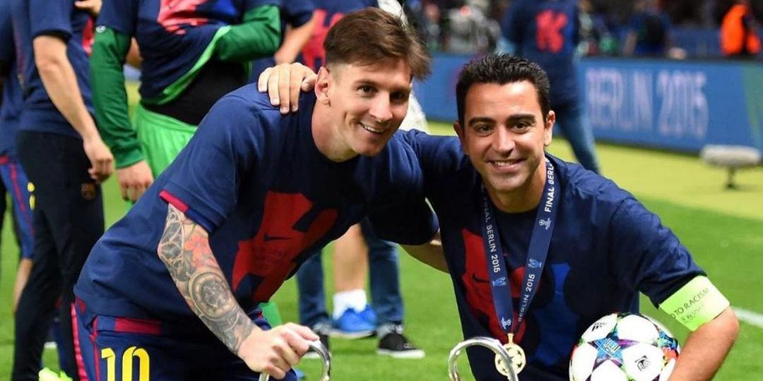 Atual treinador do Barcelona, Xavi foi um dos principais companheiros de Messi no clube e já deixou claro que deseja contar com ele (Divulgação/FCBarcelona)