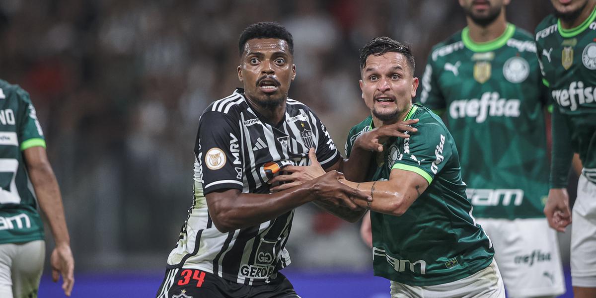 Galo sai na frente, mas cede o empate para o Palmeiras em jogo bastante movimentado no Mineirão