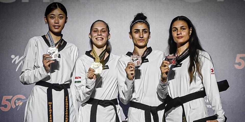 Medalha de Pacheco marca início da campanha brasileira na competição (Divulgação / World Taekwondo)