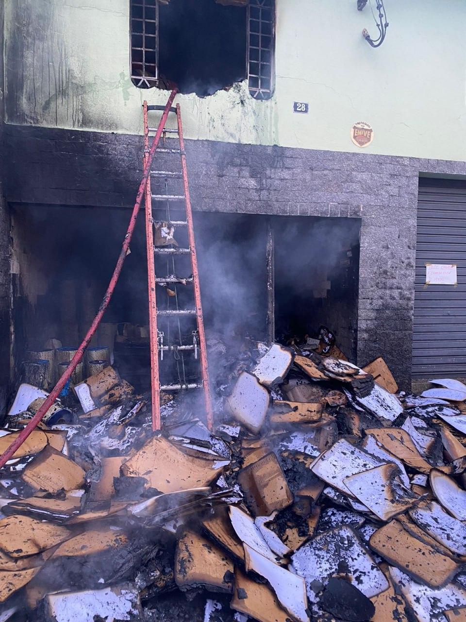 (Corpo de Bombeiros/Divulgação)