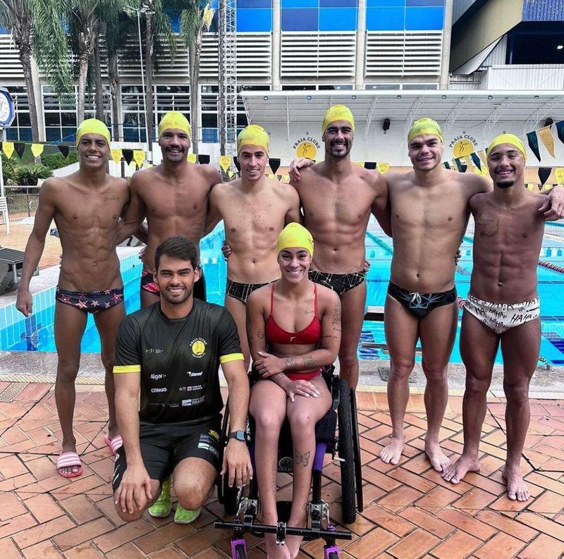 The Miners are called up to represent Brazil at the Paralympic Swimming World Cup