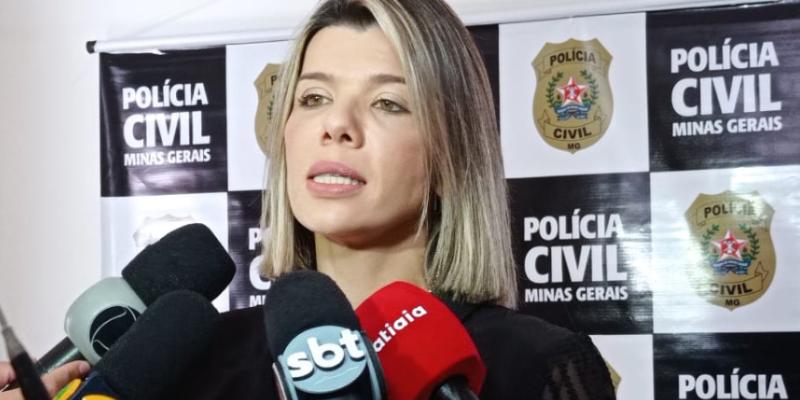 Delegada Nicole Perim, titular da Delegacia Especializada de Atendimento à Mulher (Deam) em Vespasiano (Divulgação/PCMG)