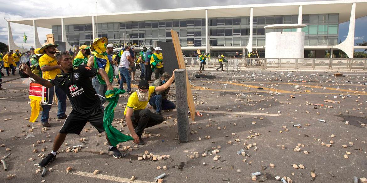 A segunda testemunha é o subtenente Beroaldo José de Freitas Júnior, do Batalhão de Policiamento de Choque da Polícia Militar do DF (Joedson Alves/Agência Brasil)