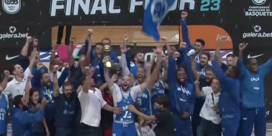 Cruzeiro vence o Campeonato Brasileiro de Basquete (Reprodução / Youtube CBB)