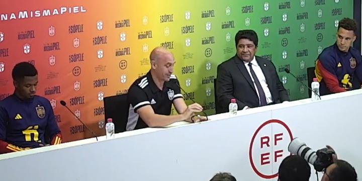 Federações oficializam evento Uma só pele (Reprodução / Twitter RFEF)