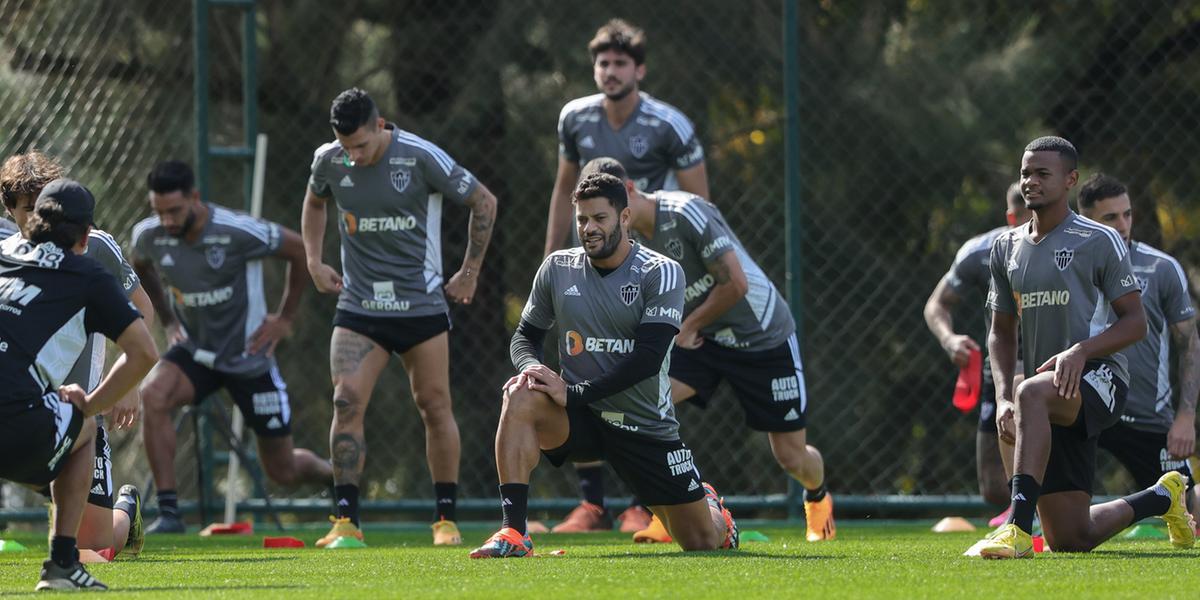 Hulk é velho conhecido de Felipão e retorna ao time contra o Fluminense (Pedro Souza / Atlético)