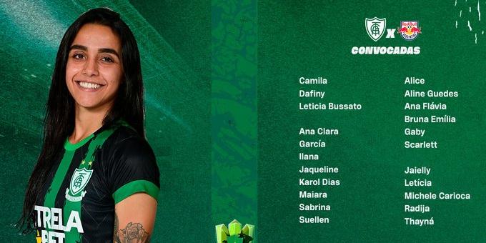 Com desfalques, América revela lista para encarar o RB Bragantino (Divulgação América)