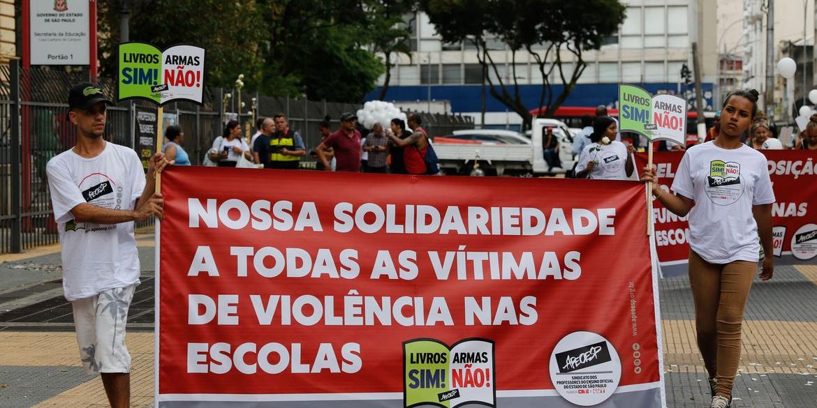 MJSP diz que investe em monitoramento de ameaças a escolas (Fernando Frazão/Agência Brasil)