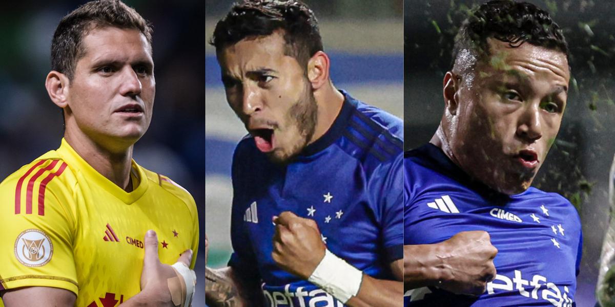 Setor defensivo do Cruzeiro (Montagem / Foto: Gustavo Aleixo / Cruzeiro)
