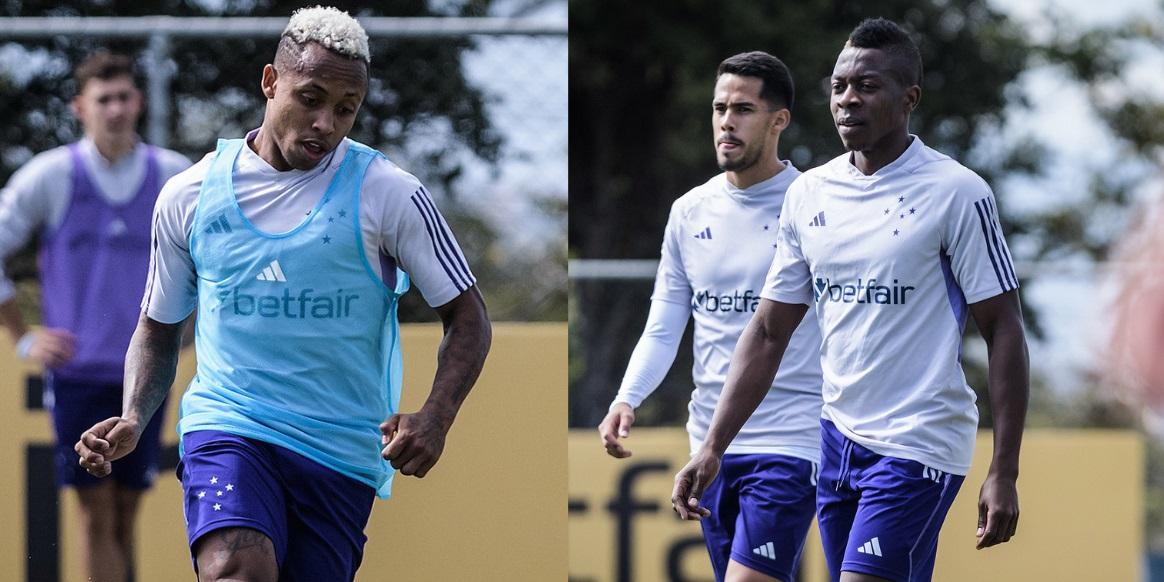 Cruzeiro registra reforços no BID (Montagem / Foto: Gustavo Aleixo /Cruzeiro)