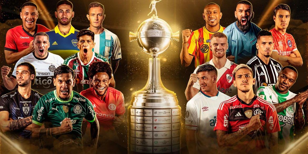 Brasileiros jogarão às terças, quartas e quintas, de 1º a 9 de agosto (Reprodução / Twitter Conmebol Libertadores)