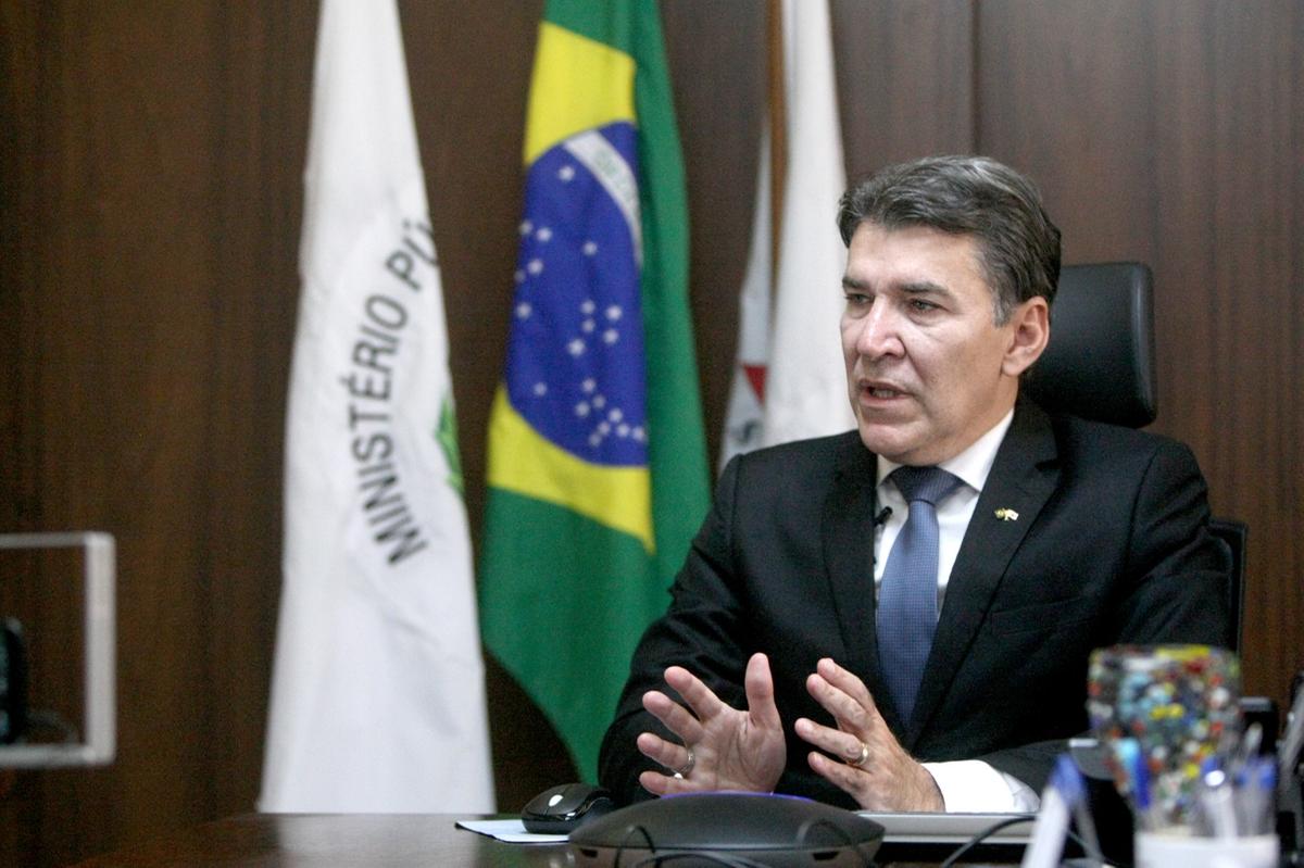 Jarbas Soares Júnior ocupa o cargo de procurador-geral de Justiça de Minas pela pela quarta vez (Maurício Vieira)