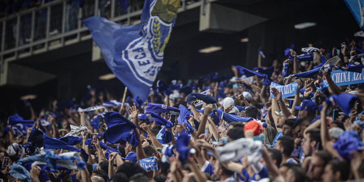 China Azul vai invadir o Horto no próximo domingo (Staff Images Cruzeiro)